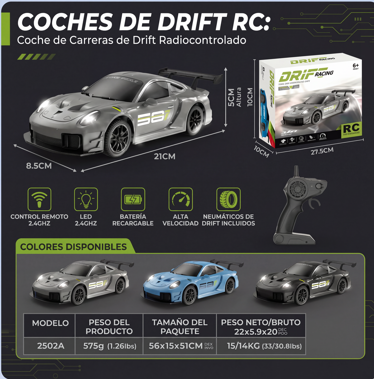 Coche de Drift Profesional